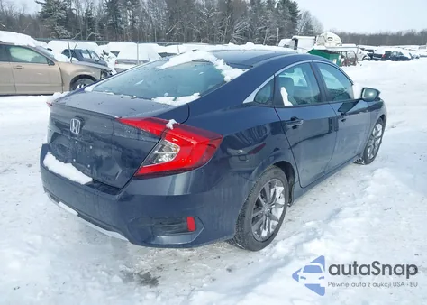 2020 Honda Civic Ex z USA, uszkodzony, nr VIN 19XFC1F36LE206234